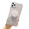 Star glitter Epoxy is suitable for Apple 13 mobile phone pro max iPhone12 mobile phone case 14-color female bracket.