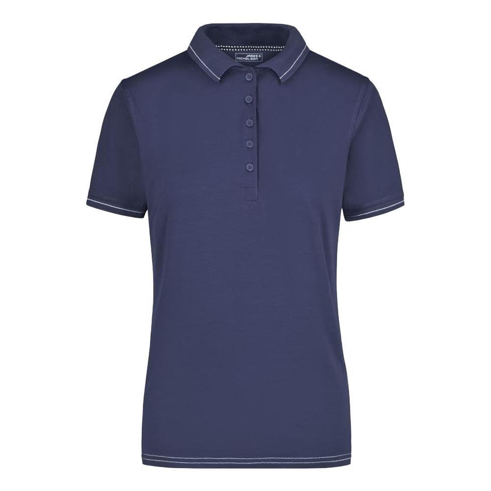 James and Nicholson Womens/Ladies Elasticated Polo Shirt