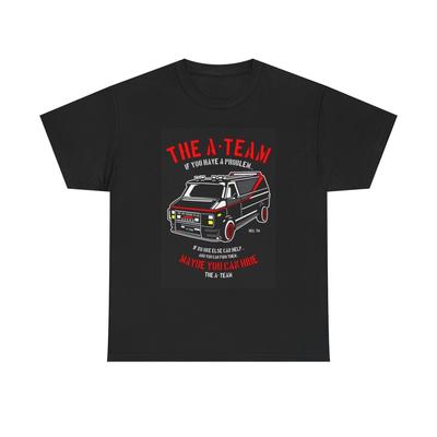 The A Team T Shirt BRAND NEW Apparel Unisex Heavy Cotton Tee Unisex T-Shirt