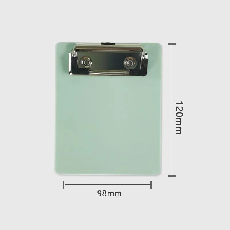 

Папка-регистратор формата А7, планшет для записей, планшет для записей, держатель для документов, школьные канцелярские принадлежности для офиса светло-зеленый