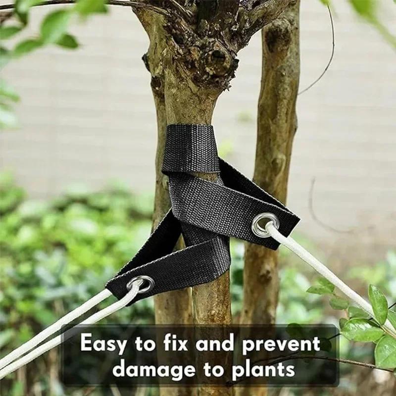 10/1pcs Tree Straps For Staking Tree Support Straps Newly Planted Saplings Anti-Hurricane Protection Straightening Tools 40cm