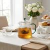 GLASS JUG TEA INFuser 1L TRANSPARENT BOROSILICATE GLASS