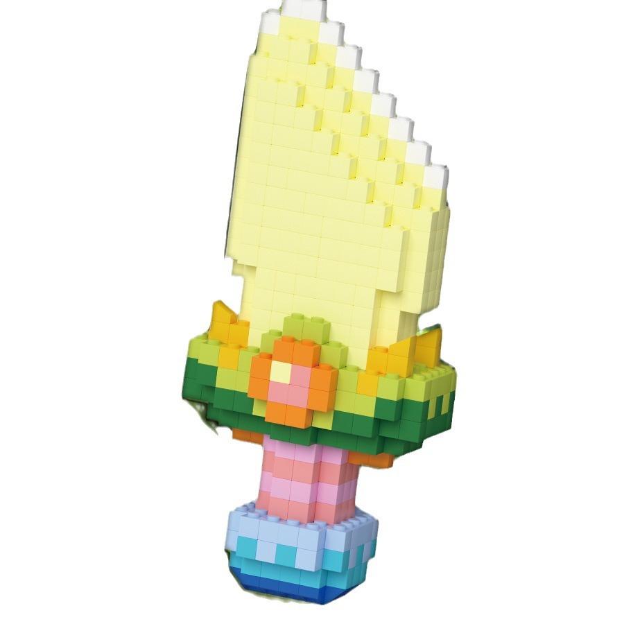Compatible with Micro Particle Radish Knife Building Blocks Weapon Model Boys and Girls Creative Educational Toys