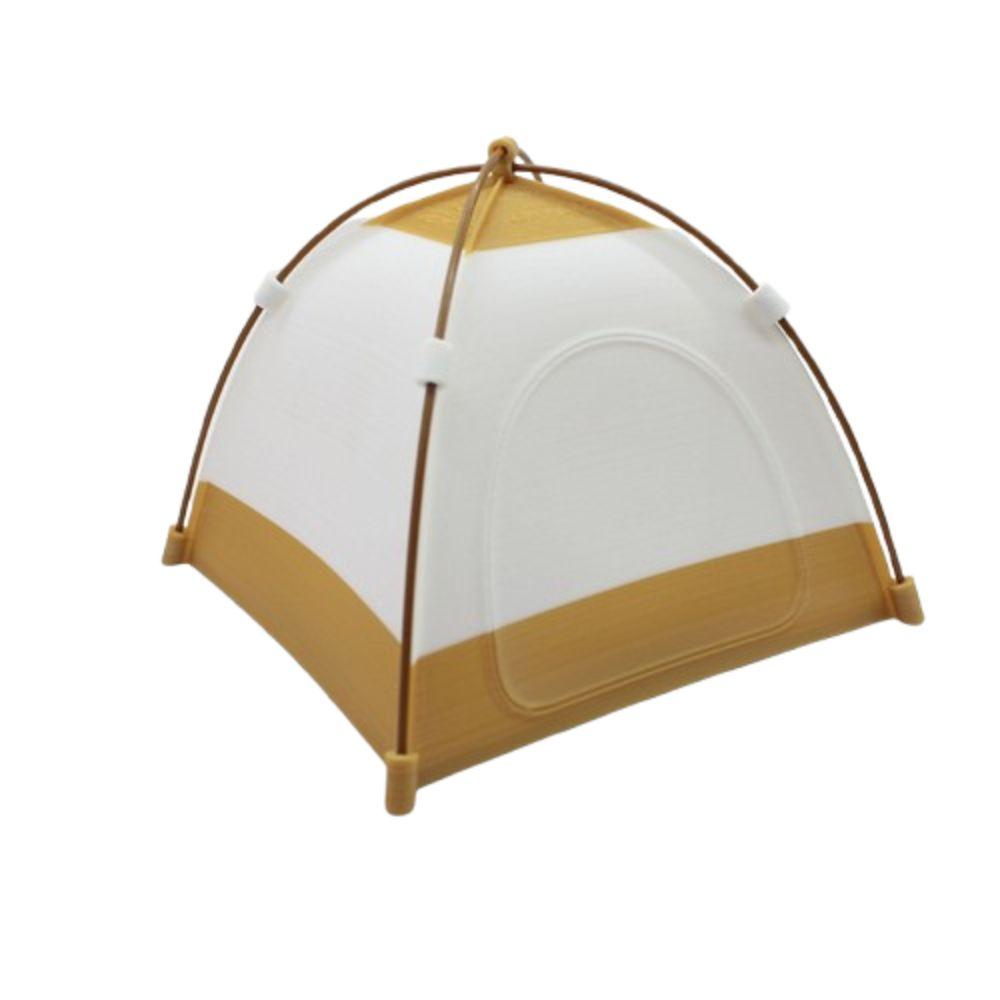 Dekorasjon Simulert Utendørs Telt Oxford Stoff Dukke Lite Telt Campingtelt Modell Julegave