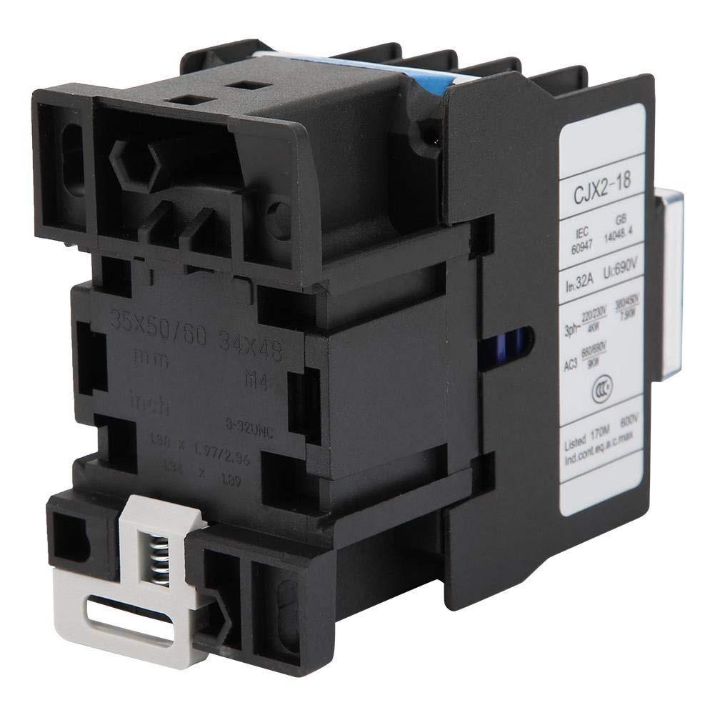 AC Contactor Accessories CJX2-1810 DIN Rail Industrial