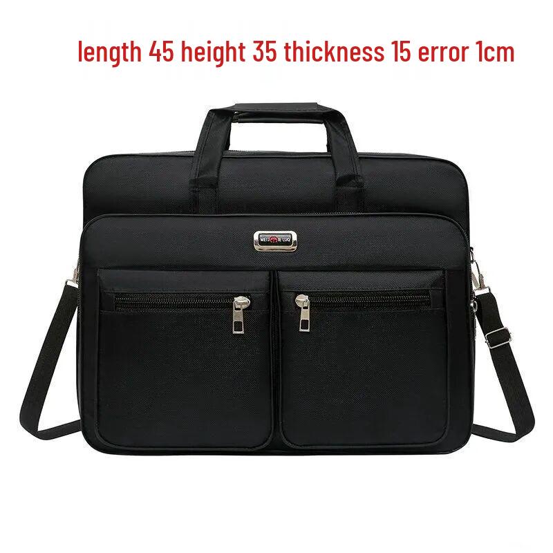 Korean Oxford Waterproof Men's Crossbody Bag - Wear-Resistant Casual Sport Briefcase Handbag