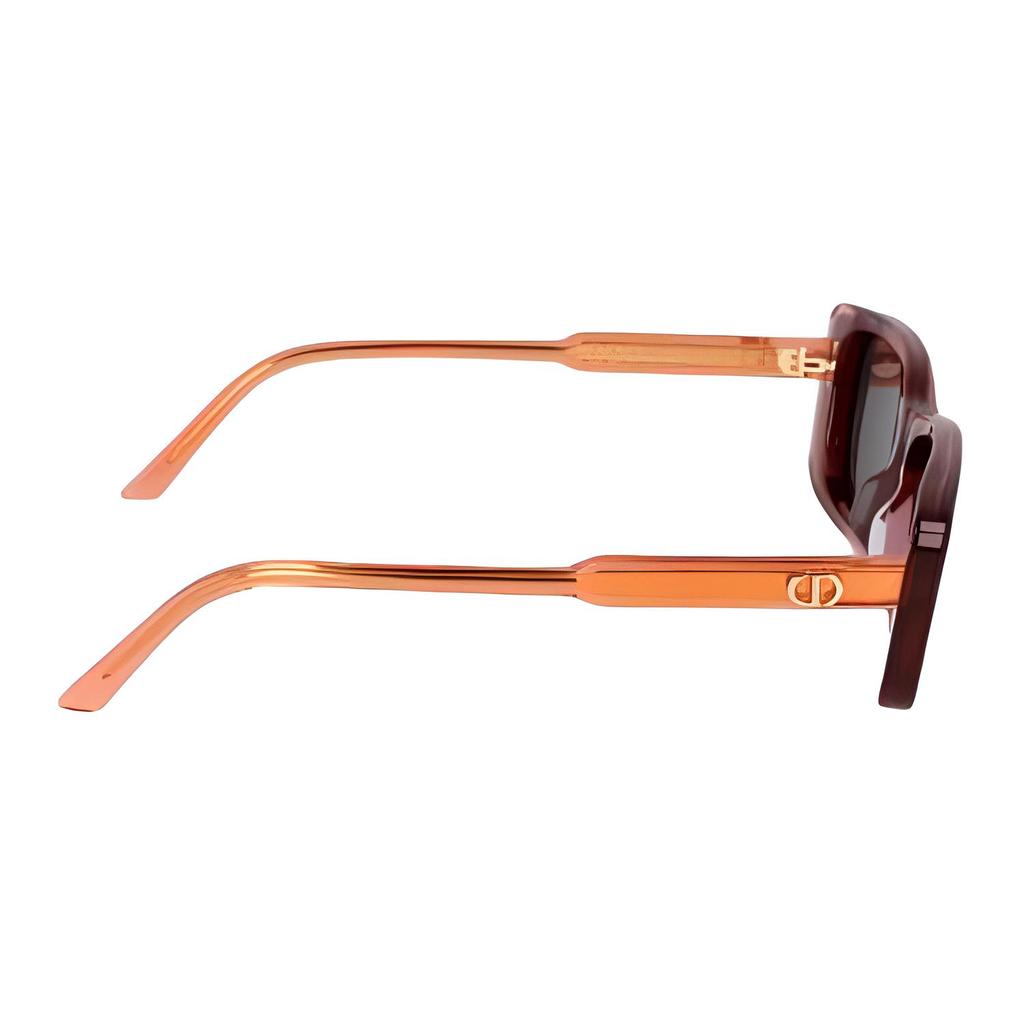 Dior Color Block Design Acetate Rectangular Sunglasses Women sunglasses Red DIORHIGHLIGHTS2I35A0
