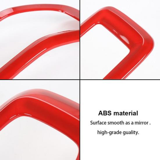 7pcs Car Front Grille Erts Grill Frame Trim Cover for Jeep Cherokee 2014-2018