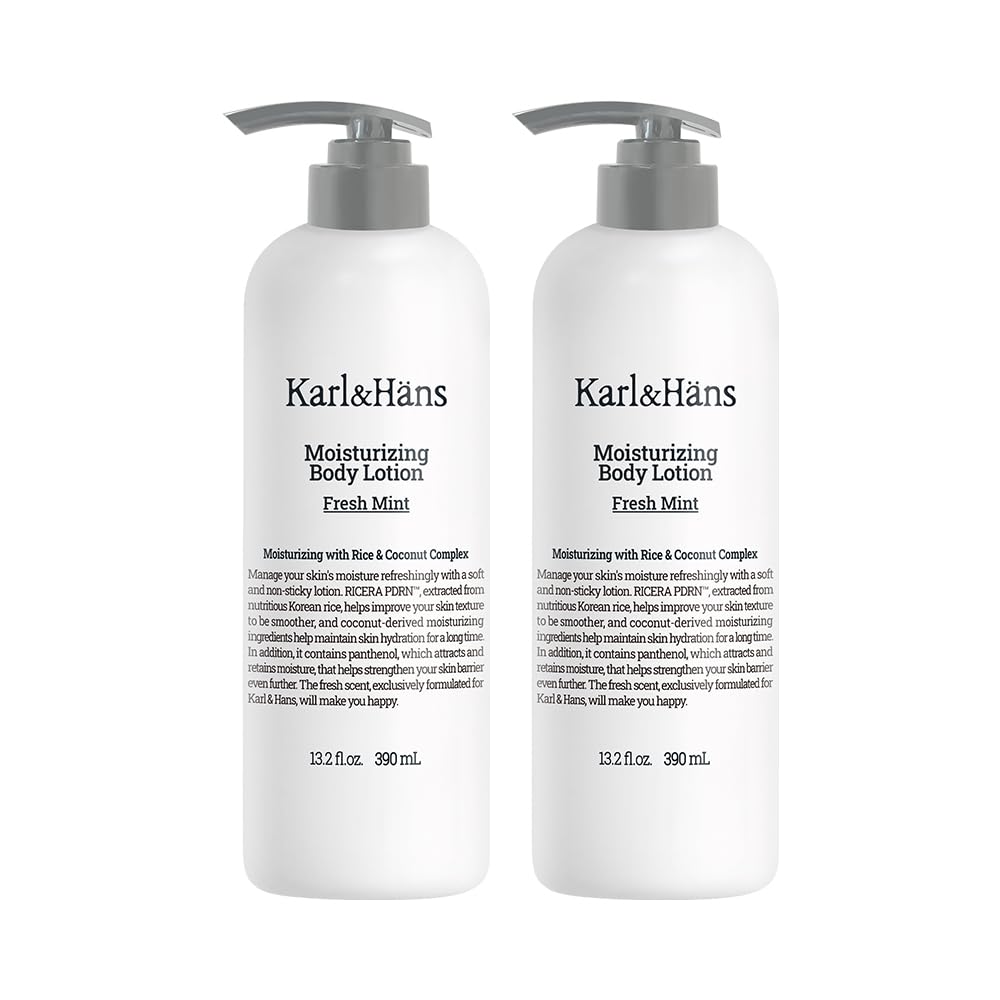 [Karl&Hans] Karl & Hans Body Milk - Refreshing, Highly Moisturizing, Contains PDRN, Ceramide, and Panthenol, Exfoliating, Mildly Acidic, Low