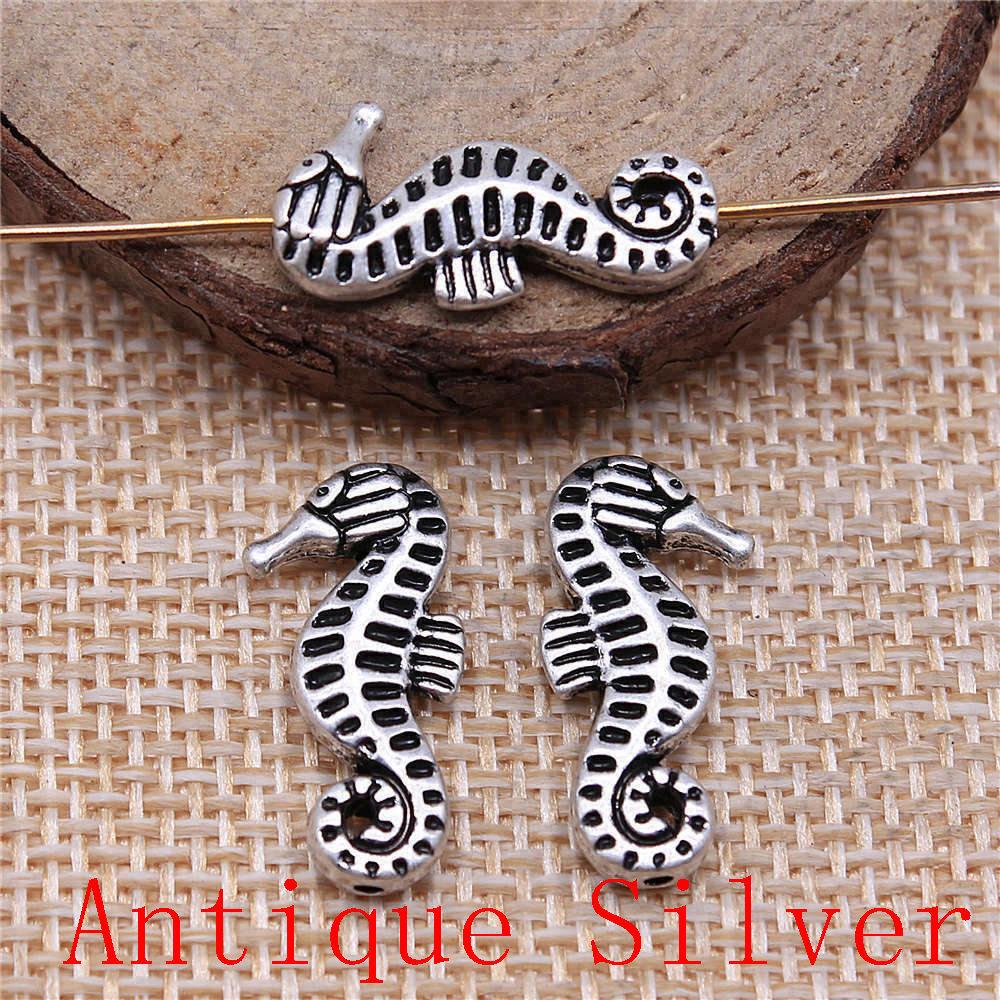 Ocean Animal Tiny Hole Beads For Bracelet Necklace Jewelry Making Craft Findings