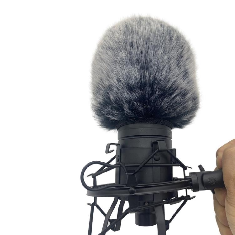 Microphone Head Cover for AT4040 AT2035 AT2050 Condenser Models, Recording Windscreen Layer for Speech and Voice Tasks