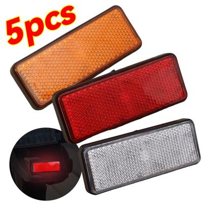 Auto Nacht Reflektierende Sicherheitswarnplatte Reflektor Schild Aufkleber Zubehör Auto Universal LKW Motorrad Warnplakette Aufkleber