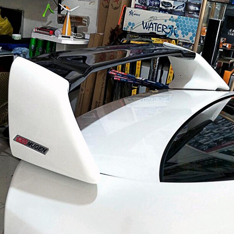 For Honda Civic 2006-2011 ABS FD2 Spoiler Three Parts or Four Parts Civic Car Boot Cover Rear Wing