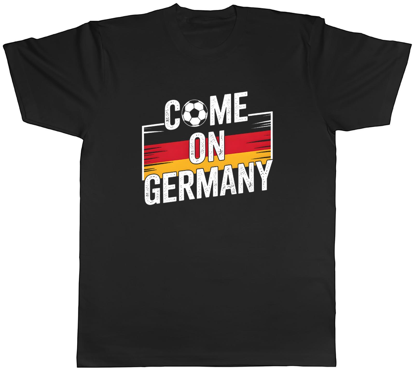 Come on Germany Supporter Football Fan Mens T-Shirt Tee Gift Top XXXL