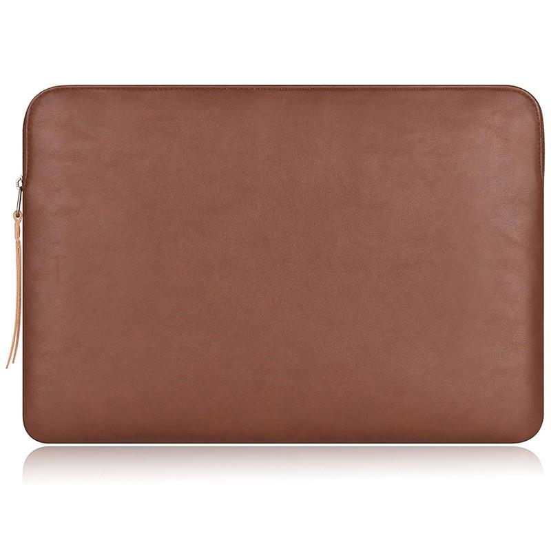 Slim PU Laptop Sleeve MacBook Air M4 13-14 Inch Pro 15 Shockproof Inner Case Urban Minimalist Design Unisex