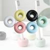 Fashionable Ceramic Toothbrush Rack Personalized Toothbrush Base Multiple Colors 4.5*2.8cm