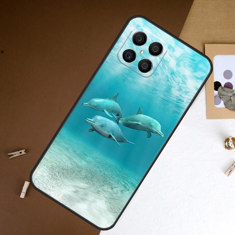 

Чехол Морской дельфин для Honor Win RT 90 50 70 Lite 200 400 Pro X9a X9b X9c X9d X8b X8c Magic 7 6 8 Pro Honor 70