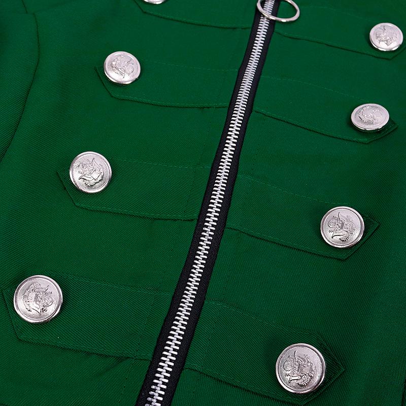 Retro Multi-color Swallowtail Trench Coat – Long Irregular Hem, Various Sizes