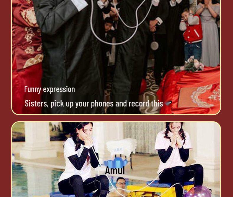 Groomsmen Blow-Up Balloon Gag: Wedding Reception Prank Props