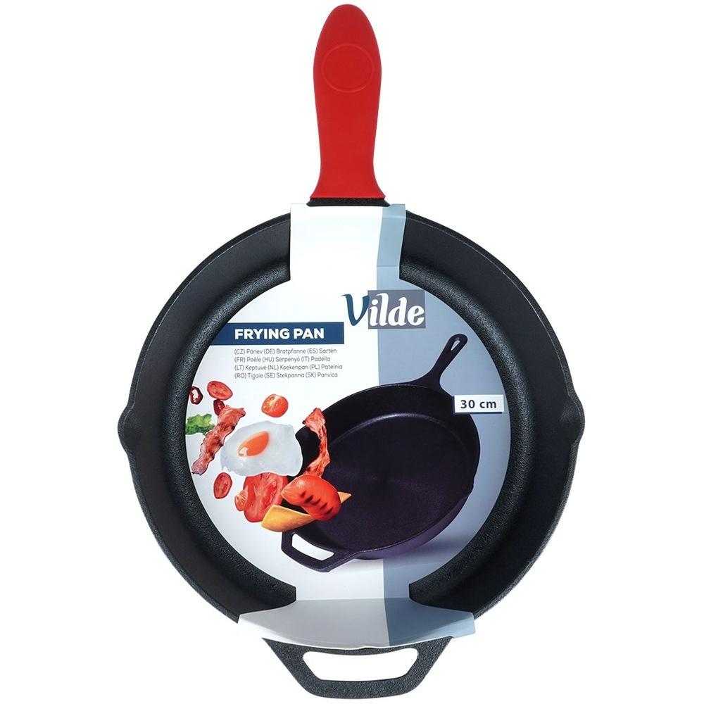 Cast Iron Frying Pan with Silicone Cover CAST LINE 25 Cm
