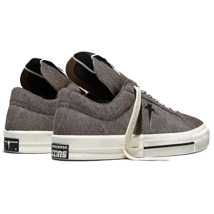 Converse One Star Pro Ox Rick Owens Drkshdw Classic Comfortable Skate Shoes Unisex Sneakers Dark-Gray A14796C