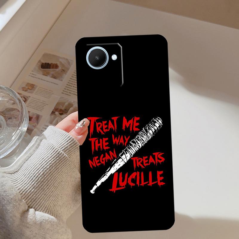 The Walking Dead Negan Art For Realme C67 C75 C61 C55 C53 C51 C21Y C25S GT 7 Pro 5 6 GT 6T 10 11 12 13 14 Pro Plus Case