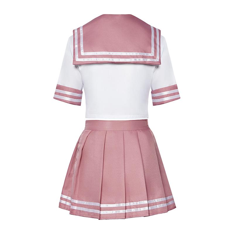 A-Fu Cosplay Matrosen-Outfit Studentensocken im japanischen Stil mit Schleifen Astolfo Cosplay-Kostüm