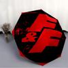 Fast Furious Automatic Open/close Umbrella, Heavy-Duty Iron Frame, Folding Portable Design, Travel, Everyday Use 200