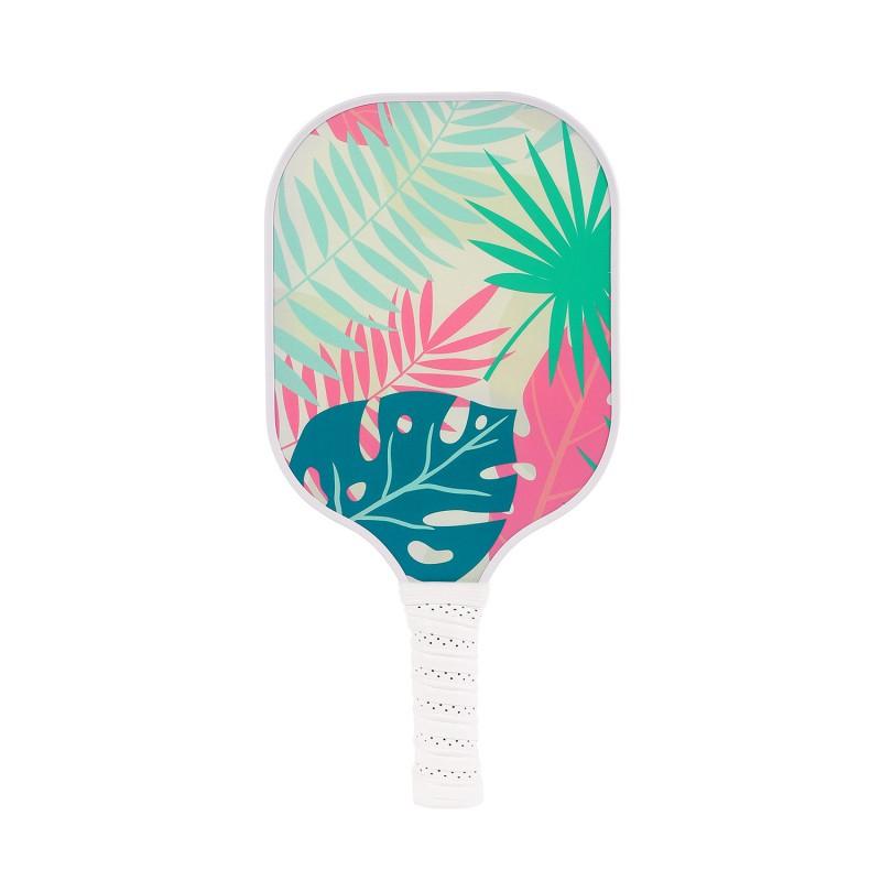 Glass Fiber T700 Carbon Pickleball Paddle White UV Print Competition Use