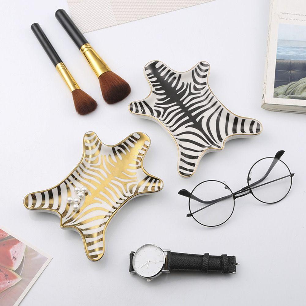 

Creative Jewelry Tray Portable Storage Plate Bathroom Storage Tray Photography Props