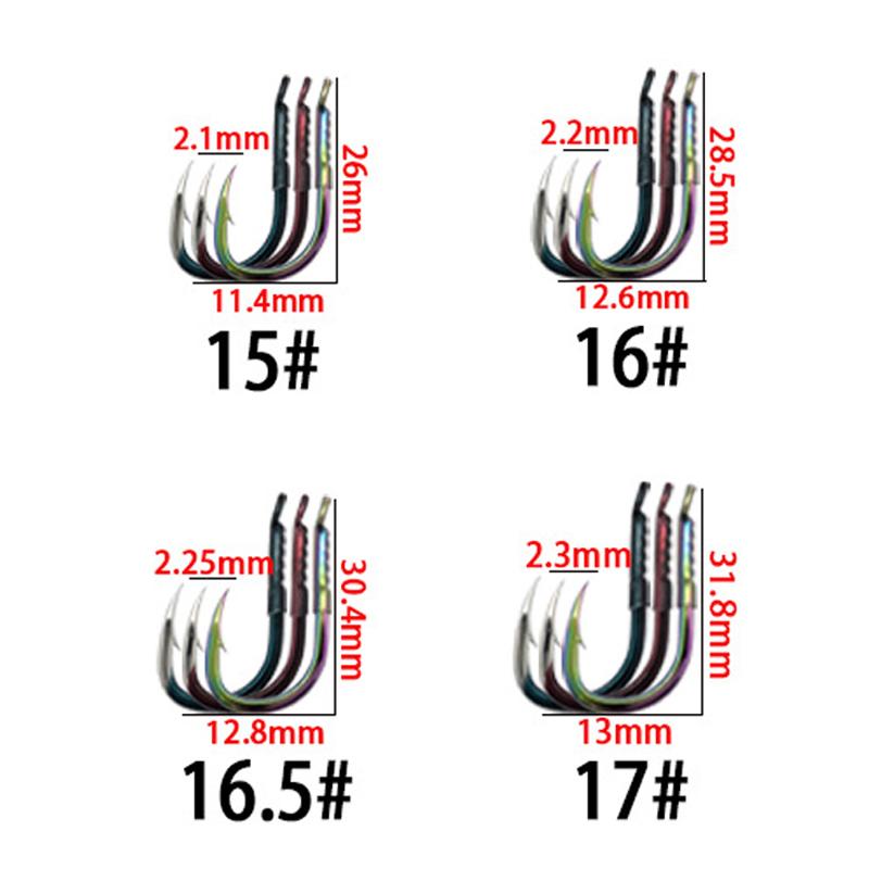 Bone Highquality Spurs Fish Giant Hooks Reinforced Straight Offset Hooks For Black Carp And Special Thick Blood Tank With Sleeve For Giant Fish Pond