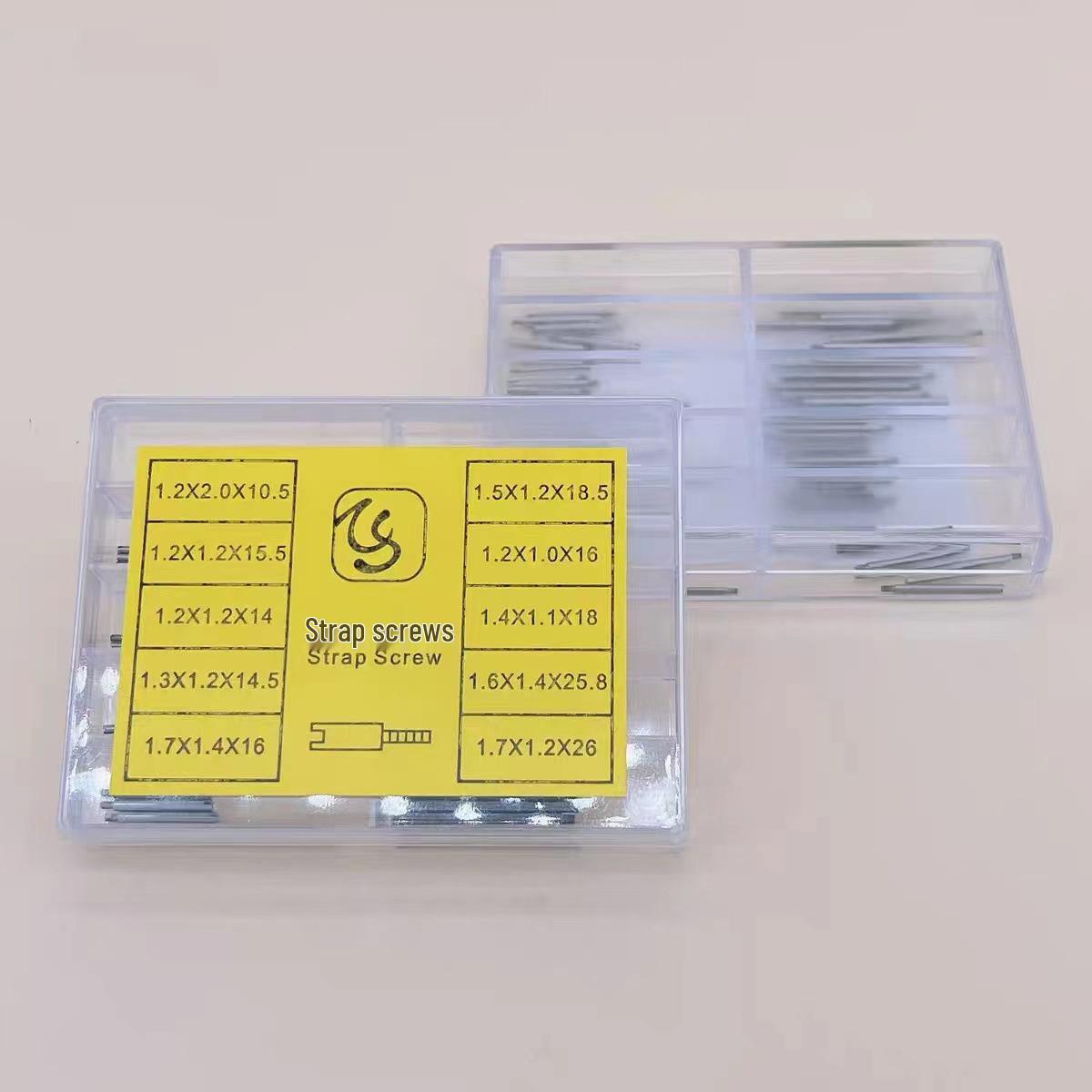Watch Strap Spring Bar & Screw Assortment Box