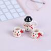 1:12 Dollhouse Miniature Christmas Ceramics Cups & Pot Set Doll Coffee Tea Cup