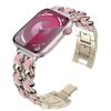 Metal Link Strap for Apple Watch 11 10 9 8 7 6 5 4 SE Ultra 3 Women Bracelet Wristband iWatch 49mm 45mm 44mm 42mm 46mm 41mm Belt
