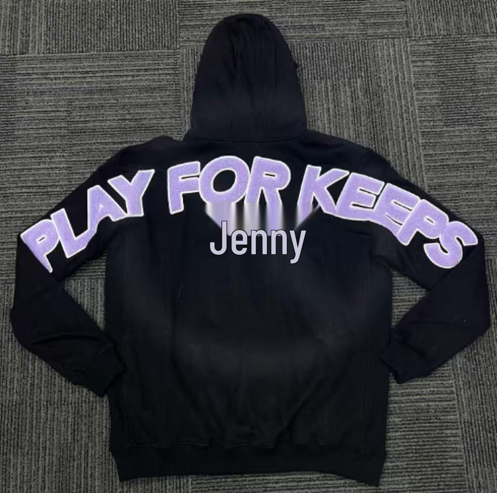 Auf Lager: GEEDUP Unisex Trendiger Hoodie mit gesticktem Schriftzug – Lässiger High Street Hip Hop Stil