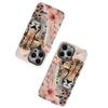 Hot-selling mobile phone case in Latin America Cheetah flower protective case iPhone17 with magnetic mobile phone case Apple 16 women's case
