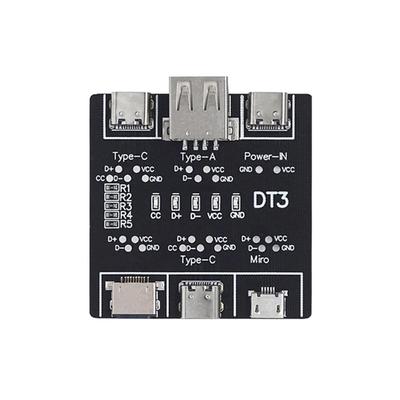 USB-Datenkabel-Tester PCBUSB-Datenkabel-Testplatine Schnelle Detektoren Werkzeugzubehör für Datenkabelanomalien