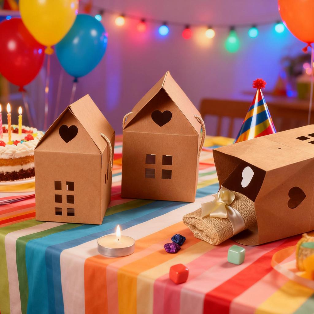 Christmas Candy Boxes 30 Pieces House Shape Favor Containers Small Christmas Boxes For Kids Adults Home Wedding Birthday