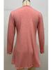 Elegant Women's Solid Long Top - 2025 Autumn/Winter Collection