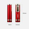 NEW Metal Material Is Stretchable Windproof Blue Jet Flame Lighter Refillable Multifunctional Moxibustion Cigarette Accessory