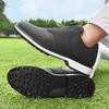 Golf Shoes for Men, Outdoor Fashion, Fitness, Golf Shoes, Lawn Comfort, Anti Slip, Fast Tying, Golf Walking Shoes, Sizes 39-50