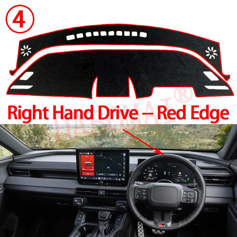 Dashboard Cover Protective Pad for Toyota