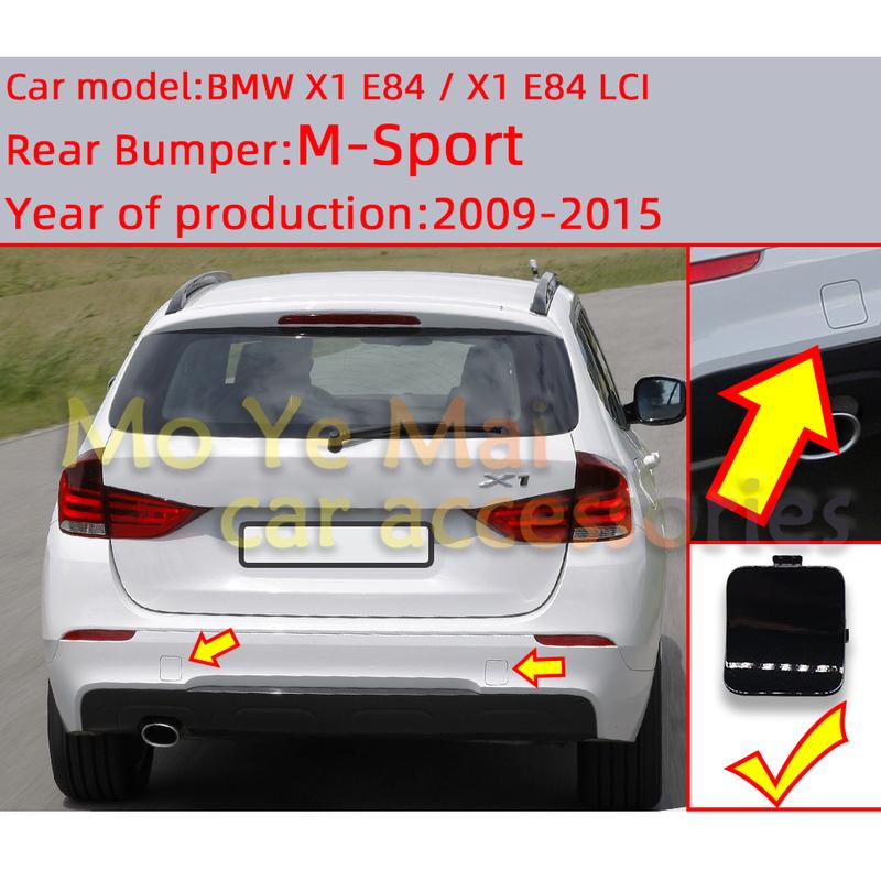 Auto Parts Front Rear Bumper Towing Hook Cover For BMW X1 E84 E84LCI M-Sport 2009-2015 51118049932 51127845543