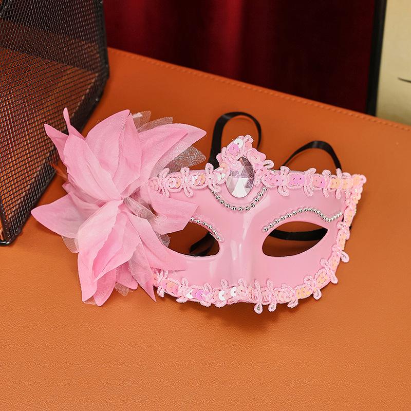 Halloween Prinzessin Maske Maskerade Große Lilie Maske Party Prinzessin Sexy Dress Up Maske