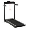 Folding Treadmill, 1.85HP Installation-Free Walking Jogging Running Machine, 12KM/H with 12 Pre-Programs and LED Display for Home Gym Office