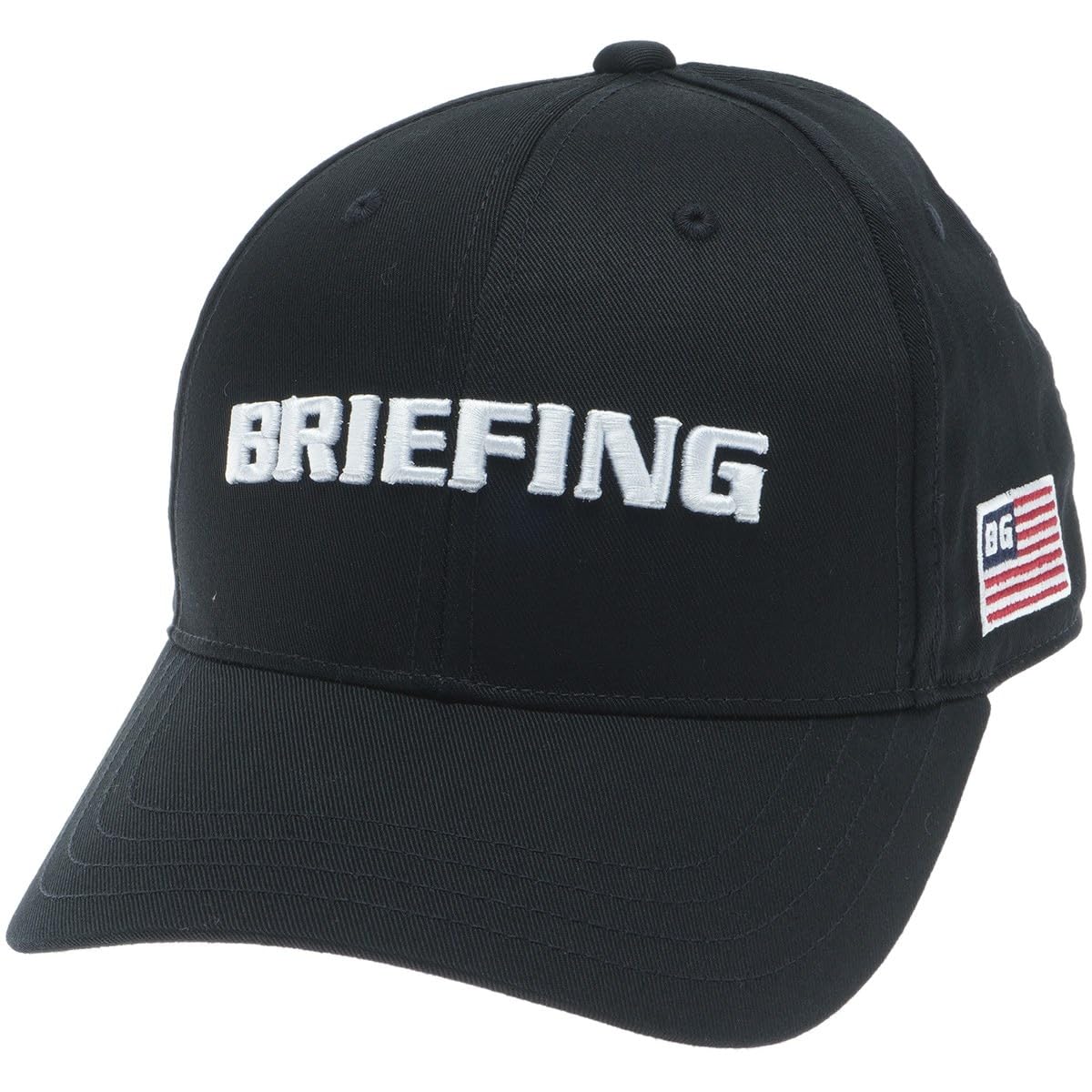 

[BRIEFING] Men s Basic Cap BASIC CAP BRG251M94 BLACK Black Free Golf Wear Hat