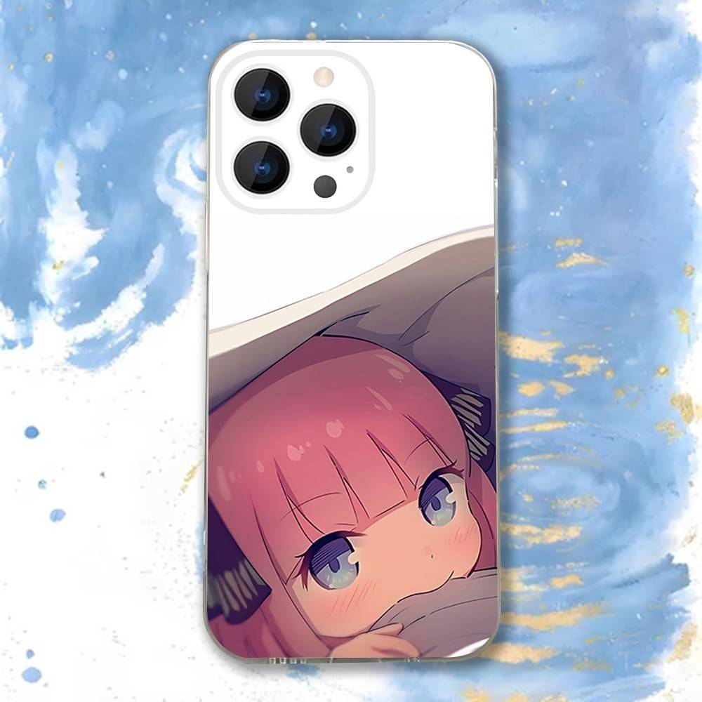 Phone Case For iPhone 17,16,15,14,13,12,11 Pro,Max,Plus,X,XS,XR,SE4,E Mini Nino Anime N-Nakano Clear Cover