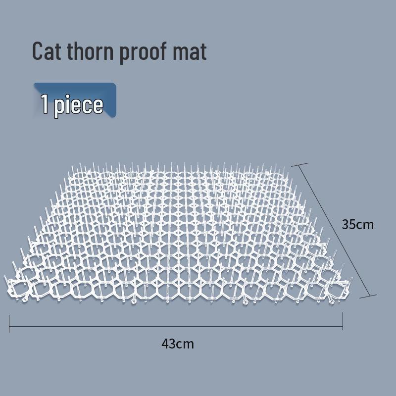 Anti-Cat Spike Mat: Pet Bed Protector & Repellent Barrier