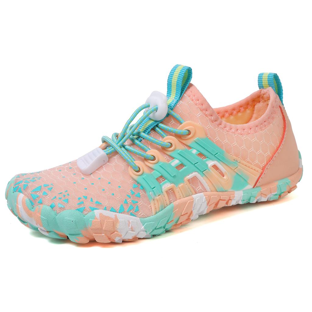 Outdoor parent-child traceability children's beach shoes and socks five-finger diving shoes snorkeling shoes small size swimming shoes