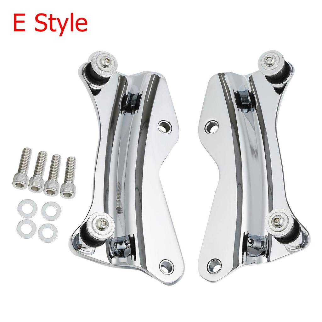 Abnehmbarer Sissy Bar Gepäckträger Docking Kit für Motorrad für Harley Touring Road King Road Glide Street Glide 2014-2024